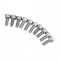 Uxcell 8-32x3 8 Hex Socket Head Cap Screw Bolts 304 Stainless Steel Polished 50pcs