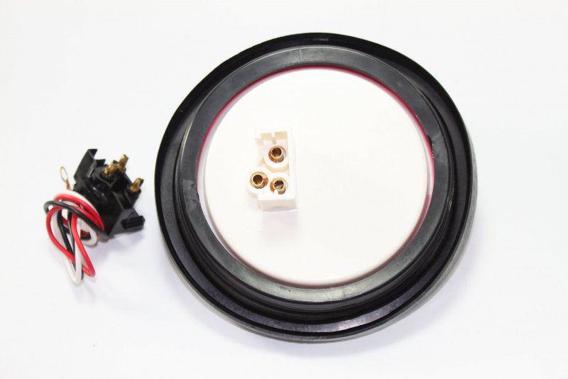 14 Pack Red 4 In Round Led Stop Turn Tail Lights For Trucks And Trailers Includes Grommets Plugs Dot Sae Approved