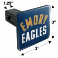 Emory University Eagles Logo Tow Trailer Hitch Cover Plug Insert 1 4 Inch 25