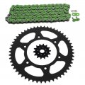 Fits Honda Crf250x 250 X Green Chain And Sprocket 14 53 114l