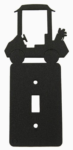 Golf Cart Single Light Switch Plate Cover