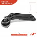 A-premium Rear Right Control Arm With Bushing Compatible Chevrolet Malibu 13-15 Limited 16 Impala 14-19 Buick Lacrosse 10-15