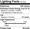 Satco S2423 60w 120v Vintage Style St19 Incandescent Bulb 6-pack Of 60 Watt Edison Light Bulbs For Use Your Home Office Vanity