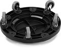 Carlisle Bronco Container Dollies Set Of 2 20 32 44 And 55-gallon Polyethylene Black Nsf 