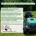 Carburetor Fuel Shut Off On Solenoid Replacement For John Deere Am128242 Carb