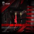 Remote Battery Terminals Relocation Kit With 4 Gauge Cables And Mounting Bracket For Maverick X3 Rzr Utv Atv Truck Rv Tractor