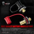 Remote Battery Terminals Relocation Kit With 4 Gauge Cables And Mounting Bracket For Maverick X3 Rzr Utv Atv Truck Rv Tractor