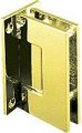 Crl Geneva 037 Series Ultra Brass Wall Mount Full Back Plate Standard Hinge 