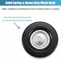 Uxcell Drive Belt Tensioner Assembly Accessory Idler Pulley No Ys4e19a216aa For Ford Fiesta 1998-2000 Black Metal