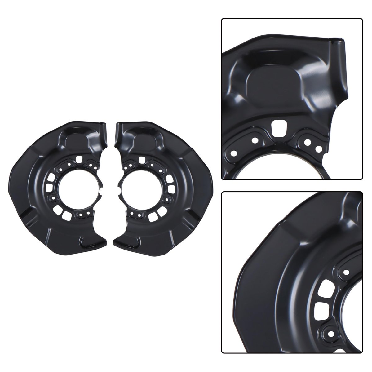 2 Pcs Front Brake Dust Shield Set Replacement For 47782-06110