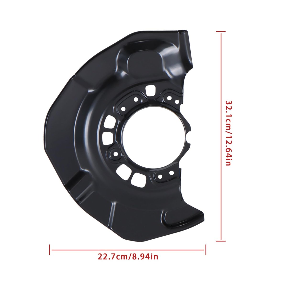 2 Pcs Front Brake Dust Shield Set Replacement For 47782-06110