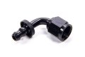 Fragola Performance Systems 209108-bl 8 Nut X 6an 90 Deg Pushlite Hose End For Fuel Cell Conversion Black 