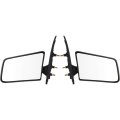 Door Mirror Pair For Gmc Sonoma 1994 To 2003 Driver And Passenger Side Manual Non Heated Standard Extended Cab Plx M0 Cl360a2 