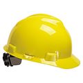 Msa 475360 V-gard Cap Style Safety Hard Hat With Fas-trac Iii Ratchet Suspension Polyethylene Shell Superior Impact Protection 