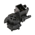 Multi Purpose Light Socket For Chevy Cavalier 1995 2004 Black Female Rectangle Connector 3 Male Blade Terminals Push Bulb Base 