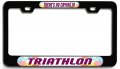 There S No Crying In Triathlon Bl 3d Metal License Plate Frame Auto Suv Truck Tag Holder P6 