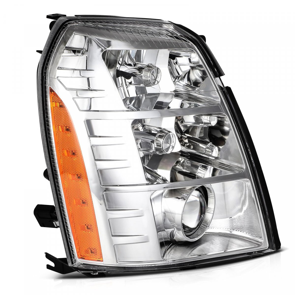 Headlight Assembly 1pcs Replacement For Cadillac Escalade 09-14 For Esv Ext 2009-2013