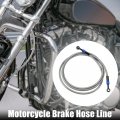 X Autohaux Brake Hose An3 28 90 Degree M10 Motorcycle Hydraulic Line Oil Pipe Fitting For Atv Motocross Racing Bike 210cm
