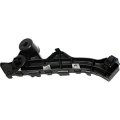 Front Bumper Retainer For Mazda 5 2008 2009 2010 Driver Side Reinforcement Bracket Plastic Ma1032102 C291500u1f 