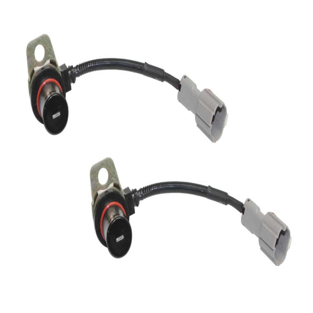 Abs Speed Sensors For Isuzu Rodeo 1998 To 2004 Rear Driver And Passenger Side Pair 2 Prong Terminal Female Connector Fits 70856