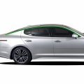 Optix Window Trim Chrome Delete Blackout Precut Vinyl Wrap Overlay Kit For And Fits Kia Stinger 2018 2019 2020 Matte Black 
