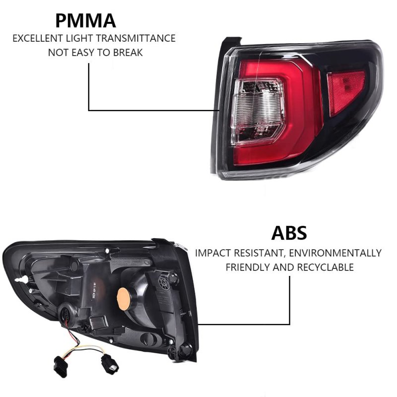 Led Tail Lights For Acadia Sl 2013 2016 Acadia Submodel Denali Sle Slt 2013-2016 Limited Base 2017 Gmc Left Driver Side