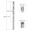 Uxcell 16mm Twist Drill Bits High-speed Steel Straight Shank Extra Long Bit 300mm Length For Wood Plastic Aluminum