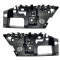 Front Upper Bumper Cover Support Pair Ford F 150 2021 2022 Driver And Passenger Side Pp Plastic Replacement For Fo1062112 