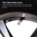 20 Pack Aluminum Alloy Car Wheel Tire Valve Caps Tyre Rim Stem Covers Airdust Waterproof For Automobiles Motorcycles Trucks