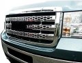 Chrome Grille 2500 3500 Factory Style For Gmc Sierra Hd 2011-2014 