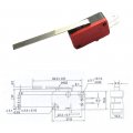 Moonlight Limit Switch Snap Action 250vac 5a 125vac 16a 3 Pins Spdt Long Straight Lever Momentary Micro For Arduino Development