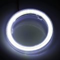 1 Pair Angle Eyes Led Ring Drl Halo 60mm 70mm 80mm 90mm 100mm Angel Cob Chips Headlight For Motorcycle Car