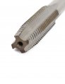 Uxcell M8x1 25mm Straight 4 Flutes Metric Bottoming Taper Hand Taps 3pcs