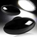 Eparts Smoke White Led Turn Signal Side Marker Lights Lamp For 2002-2006 Mini Cooper 