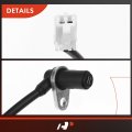 A-premium Abs Wheel Speed Sensor Compatible With Mitsubishi Models Galant 2004-2005 Rear Driver And Passenger Side 2-pc Set