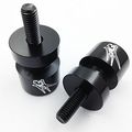 Black Swingarm Spools Hayabusa Engraved Logo 8mm For Suzuki Gsxr 1000 2001-2012 1100 1992-1998 600 1992-2011 B00y5mxhv8 