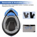 Tcmt Dot Youth Kids Motocross Offroad Street Helmet Full Face Motorcycle Atv Dirt Bike Gloves Goggles