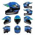 Tcmt Dot Youth Kids Motocross Offroad Street Helmet Full Face Motorcycle Atv Dirt Bike Gloves Goggles 