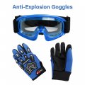 Tcmt Dot Youth Kids Motocross Offroad Street Helmet Full Face Motorcycle Atv Dirt Bike Gloves Goggles