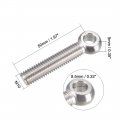 Uxcell M10 X 50mm Machinery Shoulder Swing Lifting Eye Bolt 304 Stainless Steel Metric Thread 2pcs