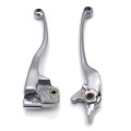 Smt- Silver Brake Clutch Levers Cnc Billet 6061-t6 Aluminum For Motorcycle 2017-2024 Kawasak Ninja 650 Abs Z650 Z900 Er650rrfbl 