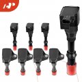 A-premium 8pcs Ignition Coil Packs Compatible With Honda Civic Hybrid 2002 2003 2004 2005 L4 1 3l Sedan 5 Speed Manual
