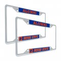 Boise State University Metal License Plate Frame For Front Or Back Of Car Officially Licensed Alumni 2-pack 