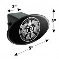 Supergirl Tv Series Deo Department Of Extranormal Operations Emblem Oval Tow Trailer Hitch Cover Plug Insert