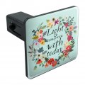 Light Tomorrow With Today Inspirational Tow Trailer Hitch Cover Plug Insert