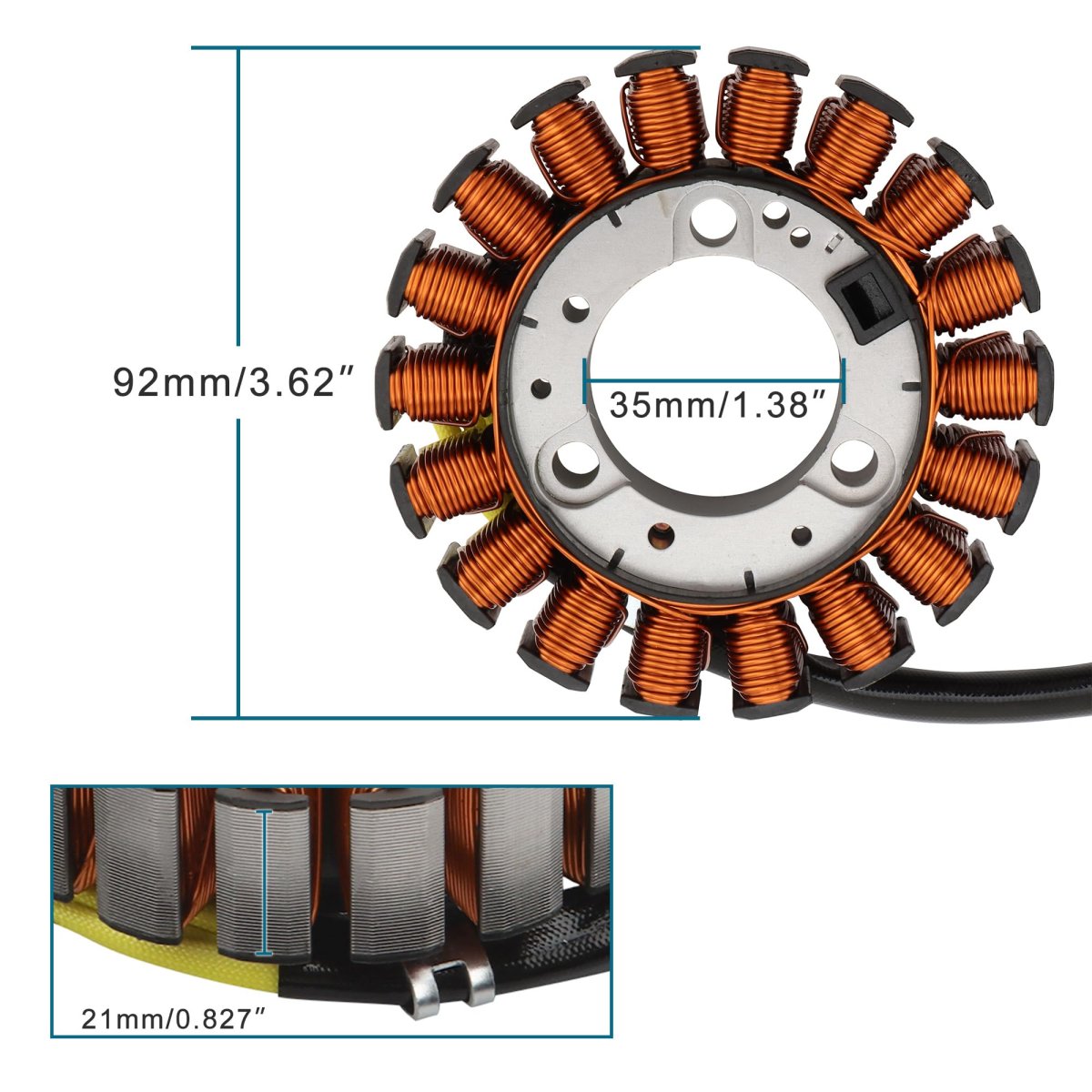 Motorcycle Magneto Stator Coil Replacement For Cbr125 Jc50b 2011 2017rs Cbr125 Rt 2012 2016 Cbr125r 2015 Cbr125rw Cbr150r 2014