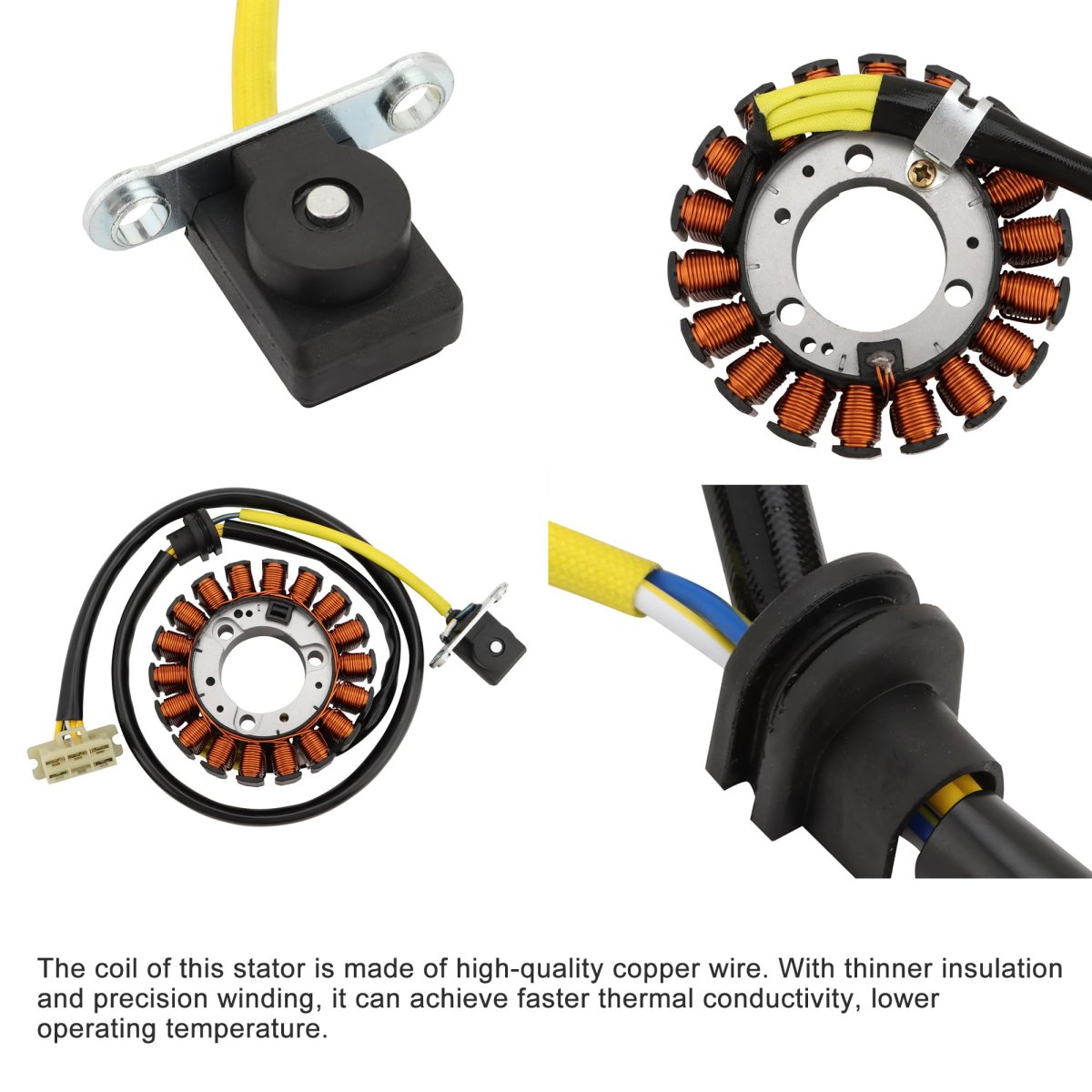 Motorcycle Magneto Stator Coil Replacement For Cbr125 Jc50b 2011 2017rs Cbr125 Rt 2012 2016 Cbr125r 2015 Cbr125rw Cbr150r 2014