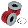 Caltric 2-pack Oil Filter Fits Triumph Tiger 885 900 Legend Tt Adventurer 1991-2001 