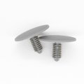 Dzmzl Headliner Retainer Plastic Trim Clips Fasteners Set Of 10 Interior Liner Pins Gray For Ford Aerostar F250