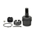 Front Lower Ball Joint For Jeep Cherokee 1990 2001 Press In Type Adjustable Assembly With Castle Nut And Cotter Pin Hole Black 